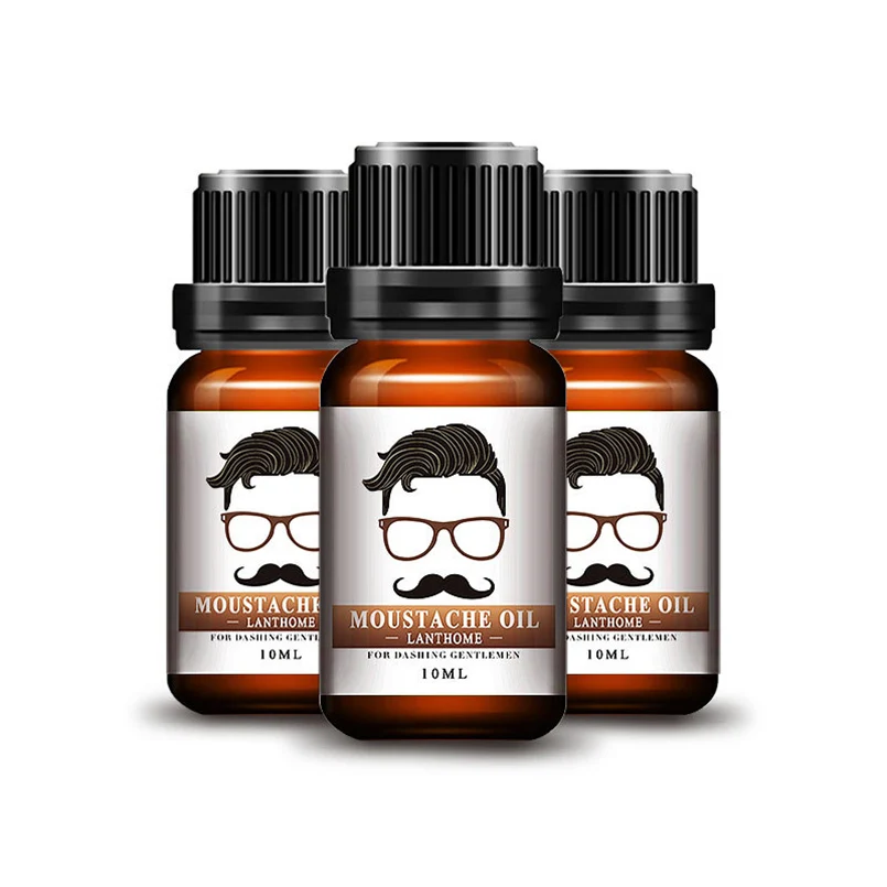 10ml 100% Natural Organic Moustache Oil Beard Wax Balm Hair Loss Products Leave-In Groomed Beard Growth Treatments Maquiagem 10ml 100% Natural Organic Moustache Oil Beard Wax Balm Hair Loss Products Leave-In Groomed Beard Growth Treatments Maquiagem
