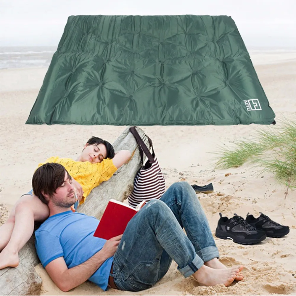 HW2016 NEW arrival New 180*112*2.9cm Blow Up Full Air Bed Outdoor