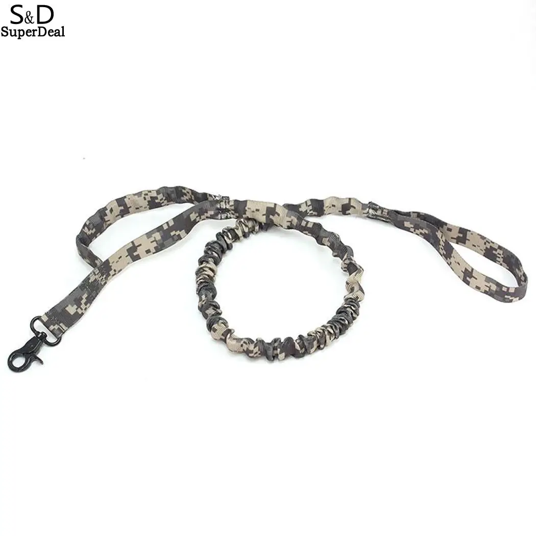 Наружная тактика автоматический выдвижной поводок для собак шнурок-веревка удлинение 2,5 см/0,98 дюйма Тяговый канат - Цвет: camouflage