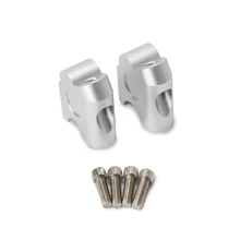 Мотоцикл руль стоячий Зажим Руль крепление стояк для 7/" 22 мм ручки зажим Универсальный