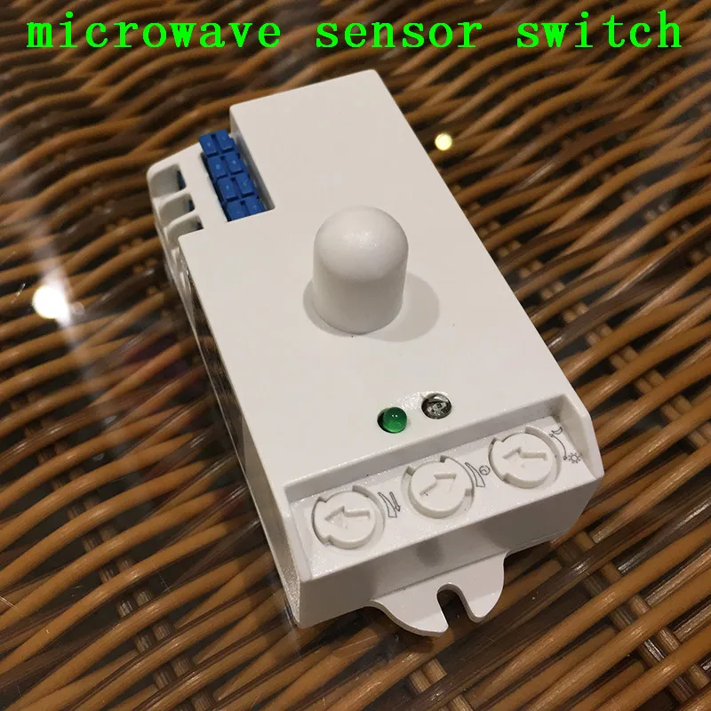 Time Delay Adjustable 360 Degree Microwave Radar Sensor AC220V 240V 5