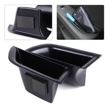 

DWCX 2x Car Styling Interior Armrest Door Storage Box Container Bin Trim Decor 18.4 x 7.2 x 9.8cm Fit For Kia Sorento (UM) 2016