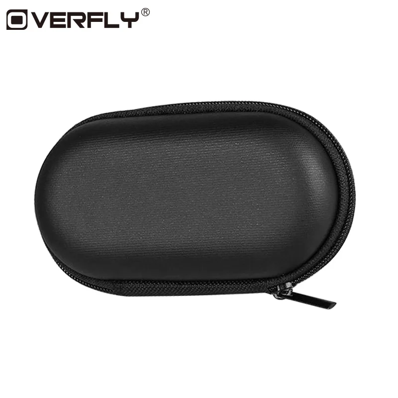 

Oval Earphone Case 11.5*6.5*3.5CM Ellipse Wire Organizer Box Data Line Cables Storage Case Container Headphone Protective Box