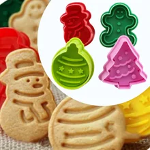 JeVenis Gingerbread Christmas Cake Mold Christmas Cake Decorations Deer Cake Mold Gingerbread Man Cake Mold