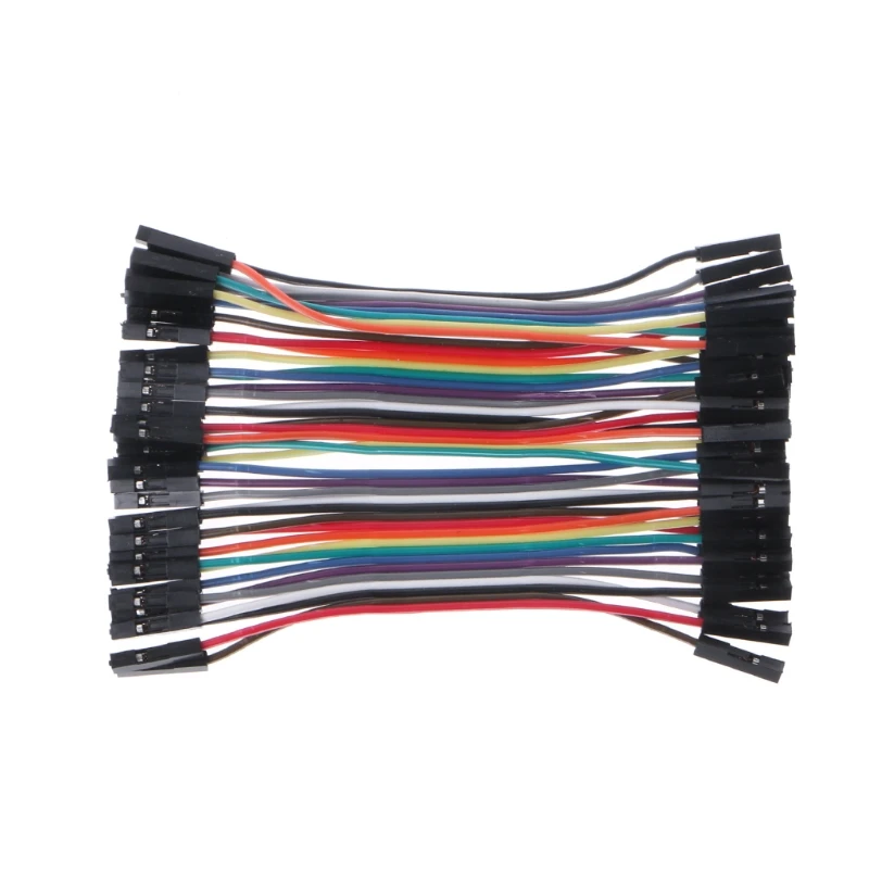 

40 Pcs Cables M-F/M-M/F-F Jumper Breadboard Wire GPIO Ribbon Pi Arduino