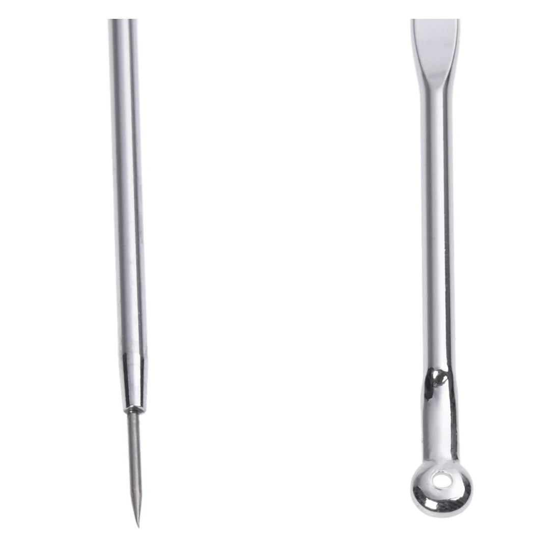 Игла для удаления угрей и прыщей из нержавеющей стали + зажим|needle remover|steel needleneedle