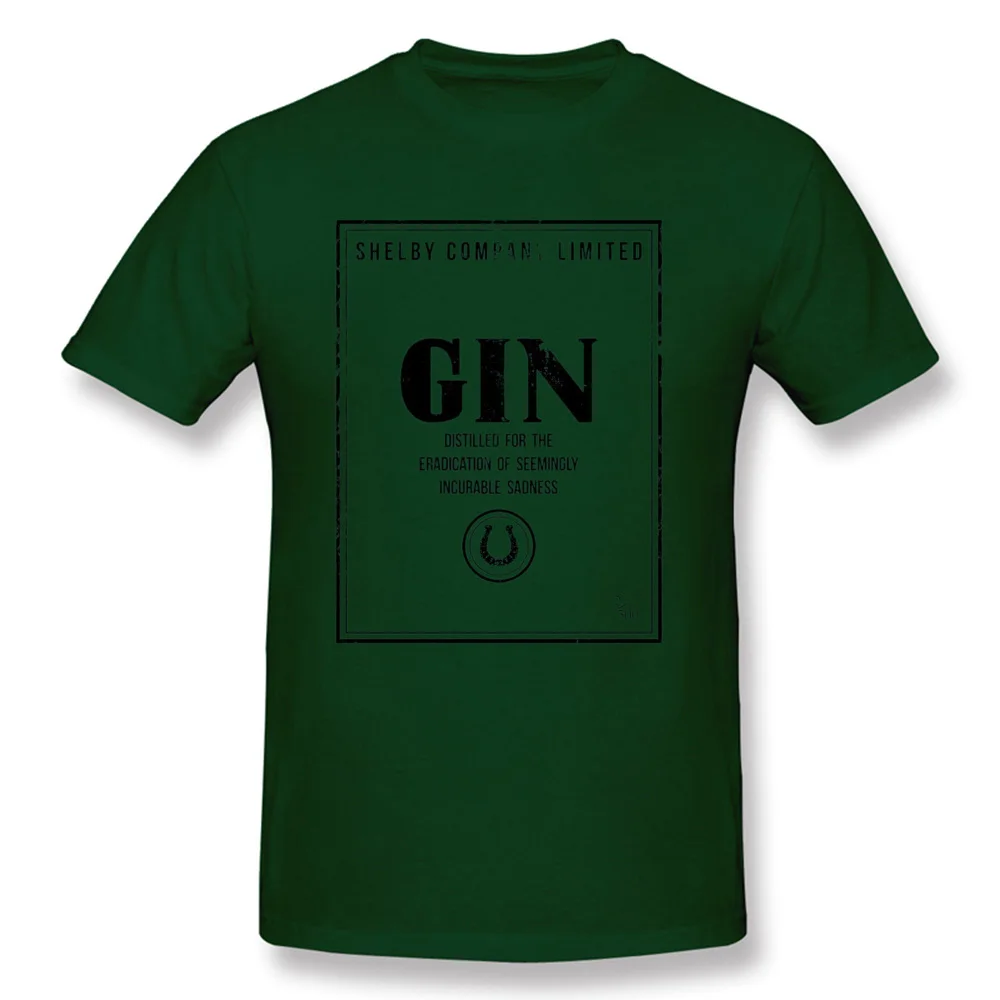 PEAKY BLINDERS GIN Мужская футболка Шелби компания ограниченная 2019 модная с логотипом на