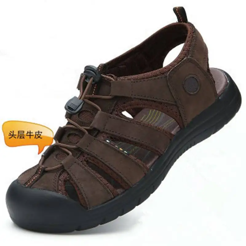 male platform sandals