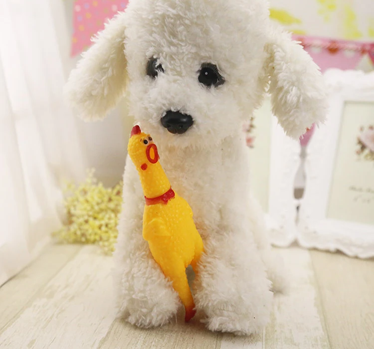

30cm 17cm 41cm Screaming Chicken Squeeze Sound Toy Pets Toy Product Dog Toys Shrilling Decompression Tool Funny Gadgets