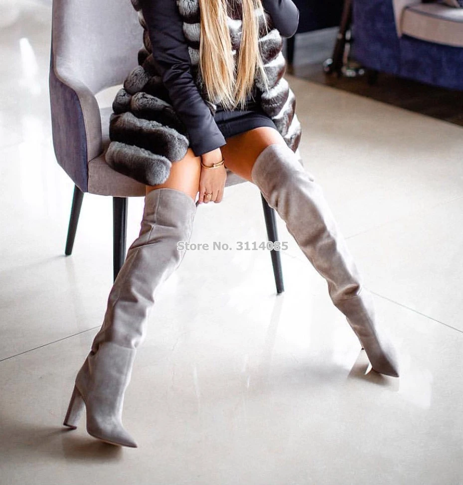 nude winter heels