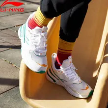 Li-Ning/Мужская классическая обувь 001; стиль жизни; обувь для папы в стиле ретро; удобная спортивная обувь с подкладкой; кроссовки для отдыха; AGCP021 YXB260