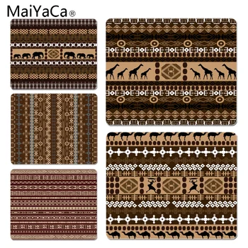 

MaiYaCa My Favorite Africa Aztec Ethic Pattern DIY Design Pattern Game mousepad Size for 250x290x2mm Rubber Mousemats