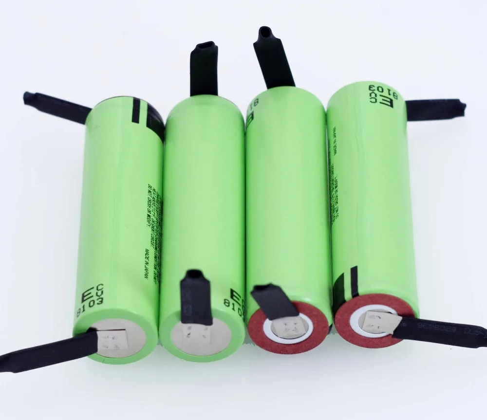 NCR18650B 18650 литий-ионный аккумулятор 3400 mAh 3,7 V DIY никель листовые батареи