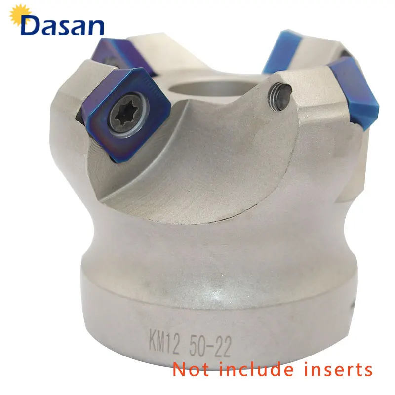 1pc KM12 50 22 4T Face Mill Indexable Milling Cutter Holder CNC Lathe Machine Tool for SEHT1204 Inserts 1pc KM12 50 22 4T Face Mill Indexable Milling Cutter Holder CNC Lathe Machine Tool for SEHT1204 Inserts