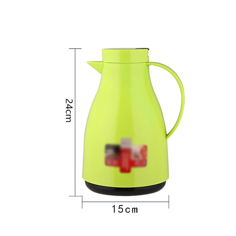 500 мл 1000 мл мини маленький Европейский стиль мультфильм кофе термос колба стеклянная подкладка вакуумный горшок чайник термальная бутылка для воды белый красный