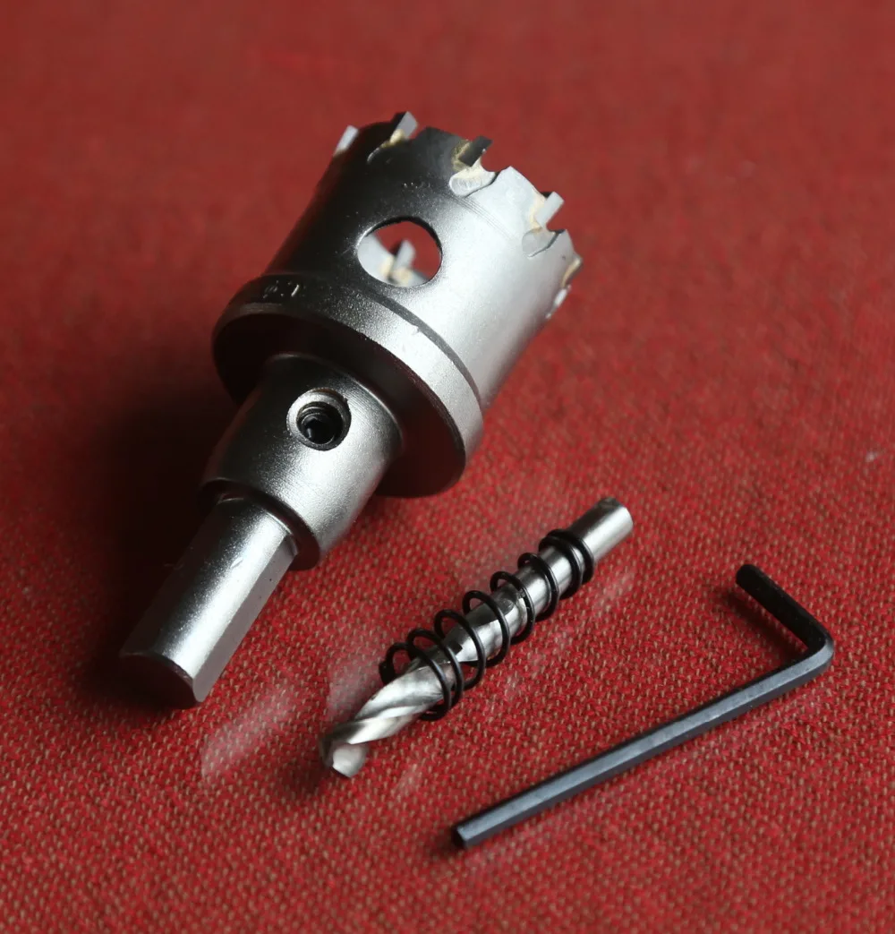 1PC of industrial quality 36mm TCT hole saw core bit for stainless