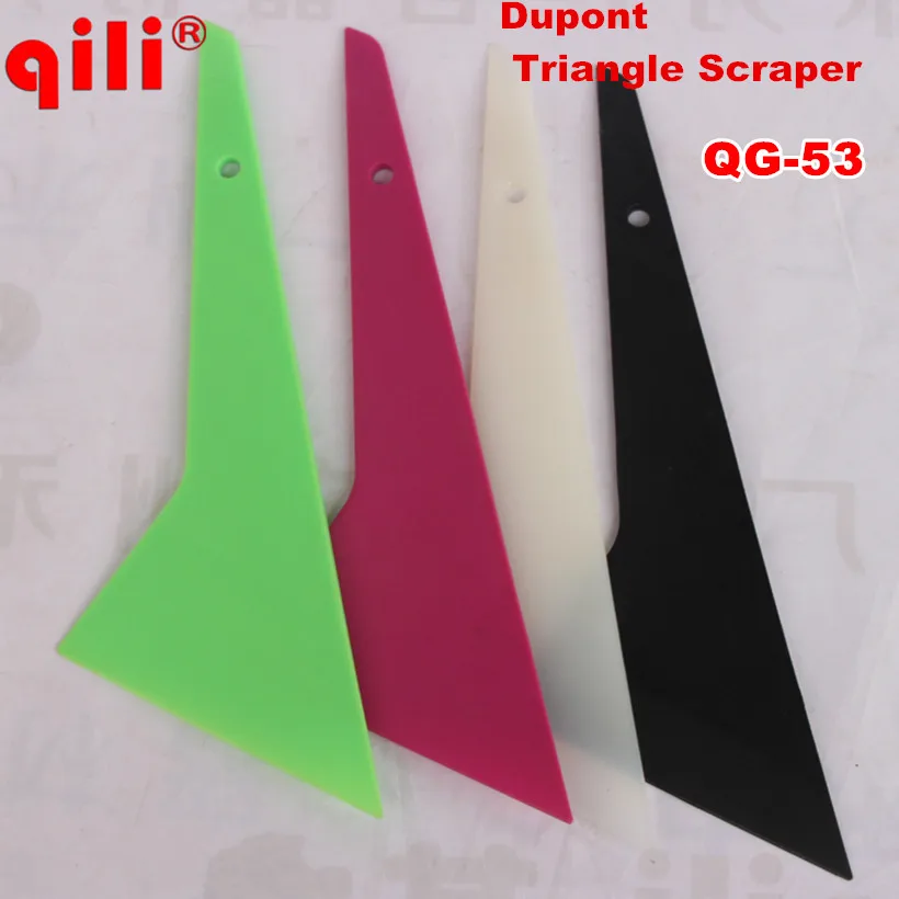 

QG-53 Middle Dupont squeegee Triangle Handle Shovel Scraper Car Sticker Film Install Squeegee Wrap Tool Window Cleaning Tool