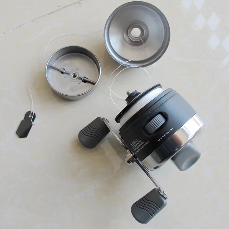 

New Concealed Fishing Reel Wheel Catapults Closed Spherical Shot Control Hunting with 40M Fishing Line ZJ55