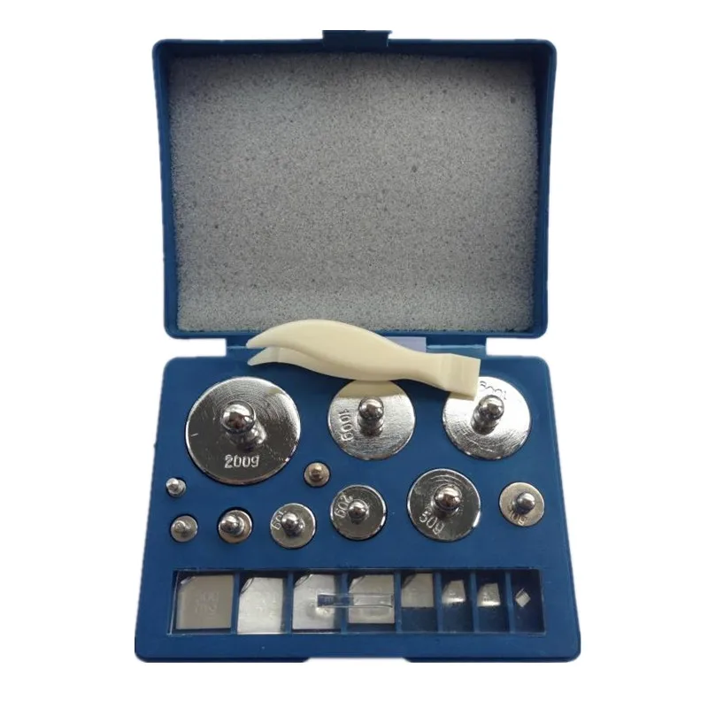 

19Pcs 501g 10mg-200g Grams Precision Calibration Scale Weight Set Test Jewelry Scale