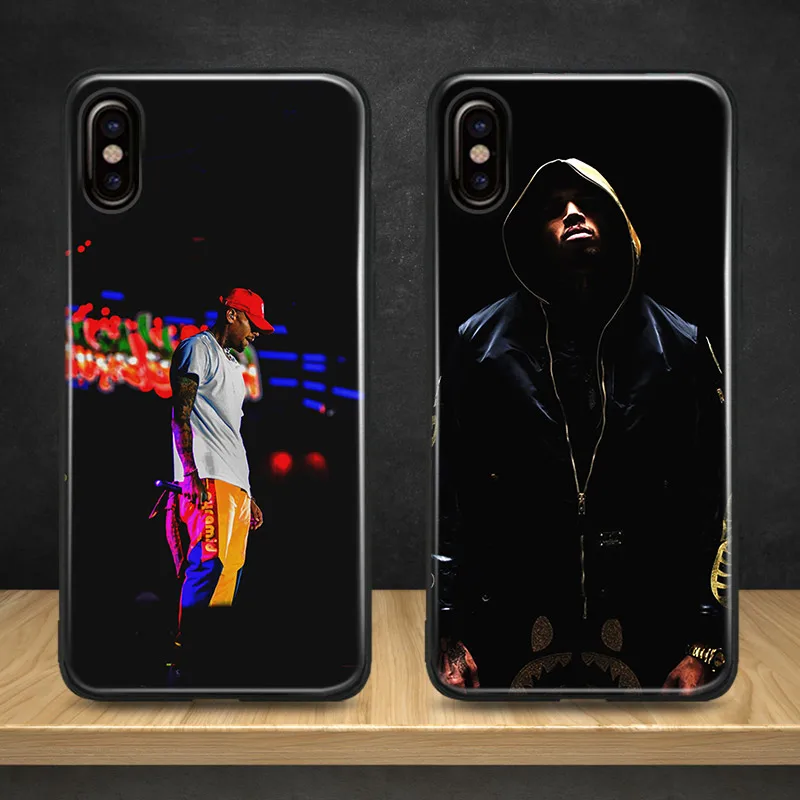 

Chris Brown rapper hiphop Soft Silicone Phone Case Cover Shell For Apple iPhone 5 5s Se 6 6s 7 8 Plus X XR XS 11 Pro MAX