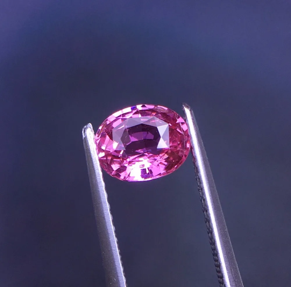 

318 CGL Certificated 1.56ct Unheat Pink Natural Padparadscha Sapphire Gems Loose Gemstones Loose Stones