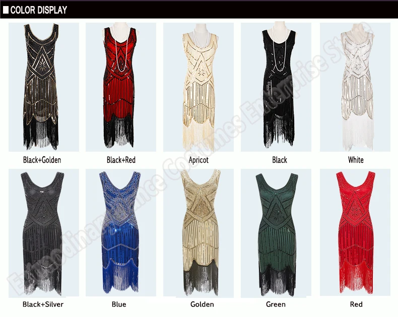 Женское вечернее платье 1920 s Great Gatsby Flapper Vestidos с блестками и бисером, платье с бахромой, вечернее платье с v-образным вырезом, украшенное бахромой, без рукавов