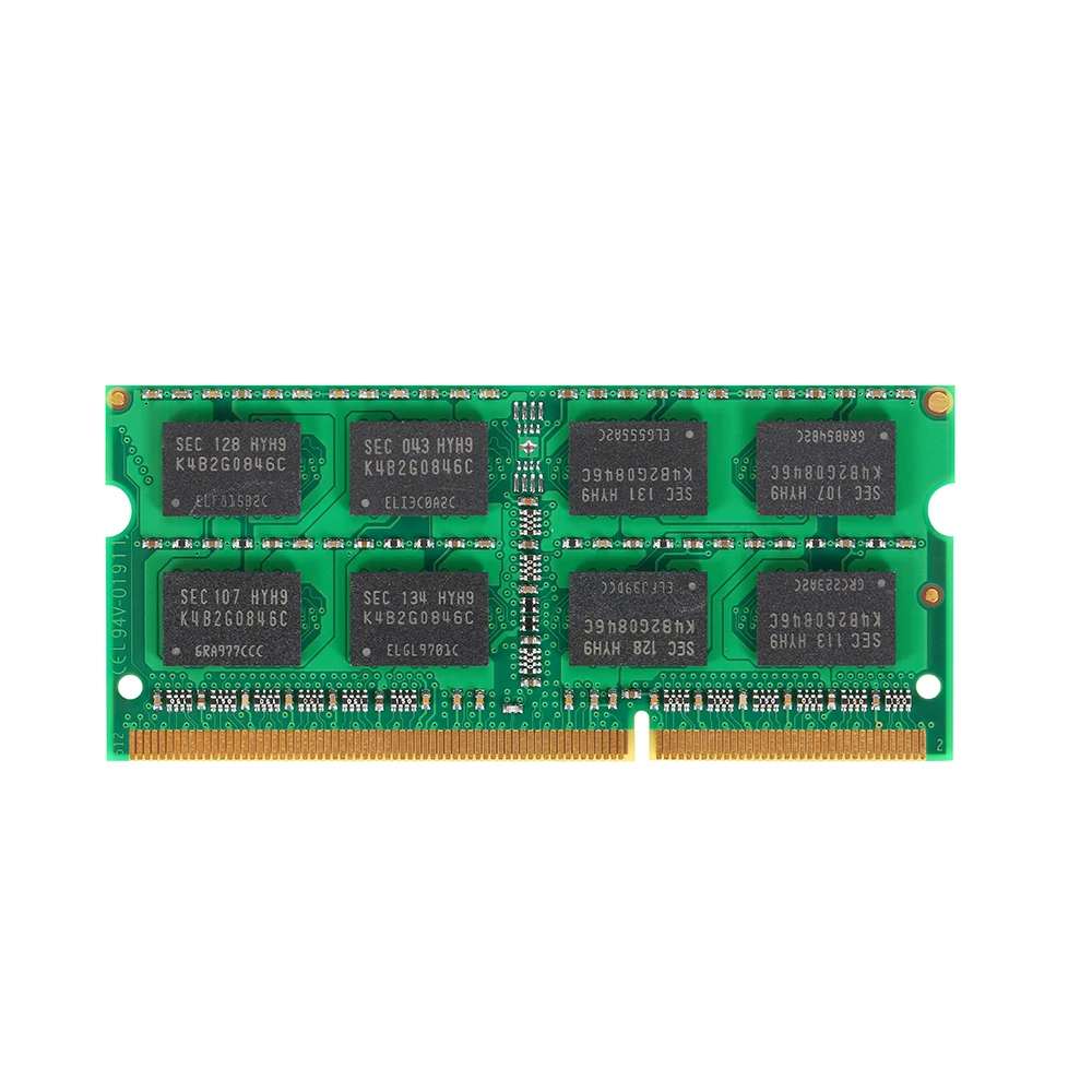 ZiFei ram DDR3L 4 Гб 1066HMz 1333 МГц 1600 МГц 204Pin 1,35 в SO-DIMM модуль памяти для ноутбука