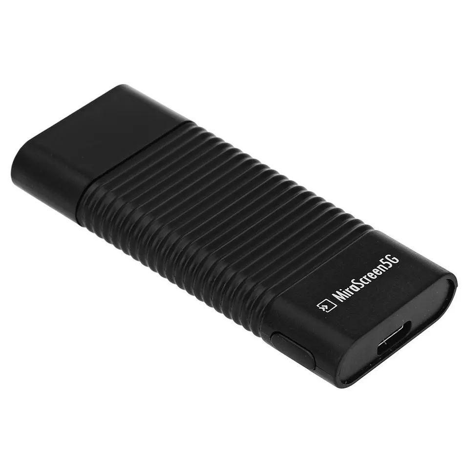 Mirascreen TV Dongle 5G DLNA Airplay Miracast WiFi Display Receiver Android TV Stick With Built In Wi-Fi Module High Definition