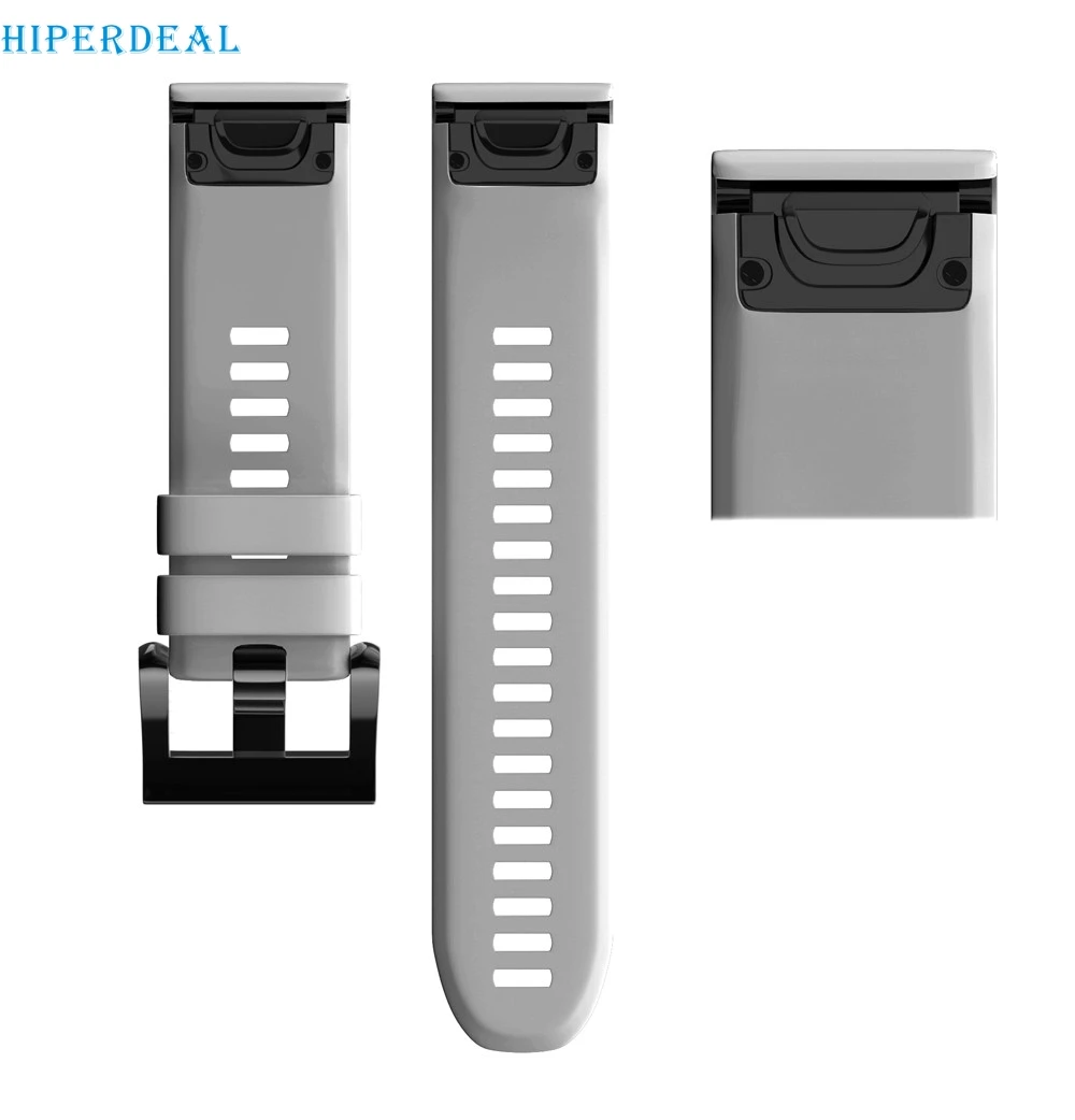 

HIPERDEAL High Quality Silicagel Strap for Garmin Fenix 5 5X 5S Classic Quickfit install Metal Watch Bands Fashion Watch Straps
