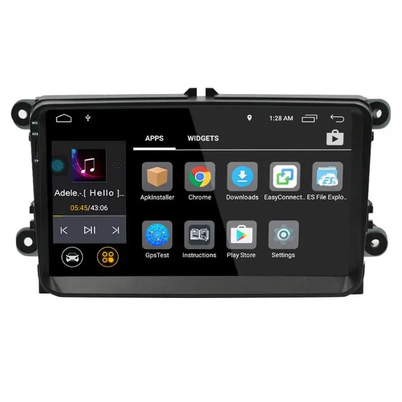 

9in TFT 1Din WiFi BT Android Car Stereo MP5 Player GPS USB FM/AM Radio