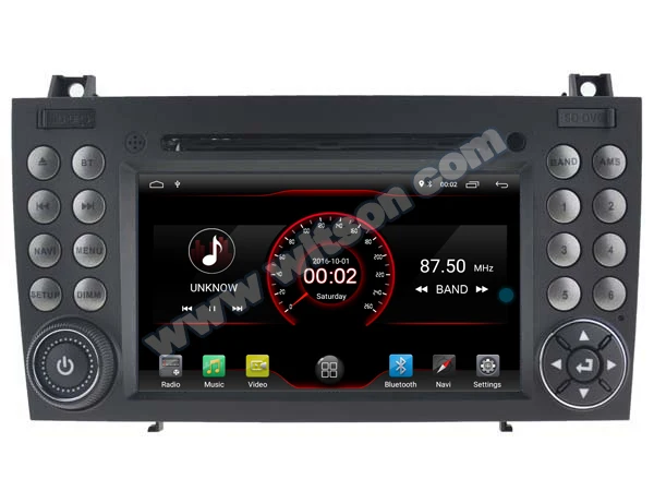 WITSON Android 9,1 Автомобильный gps dvd для BENZ LK200/SLK280 SLK350/SLK автомобильный аудио 2 Гб ram 16 Гб FLASH+ DAB+ OBD+ TPMS+ DVR+ Wifi/3g/4G поддержка