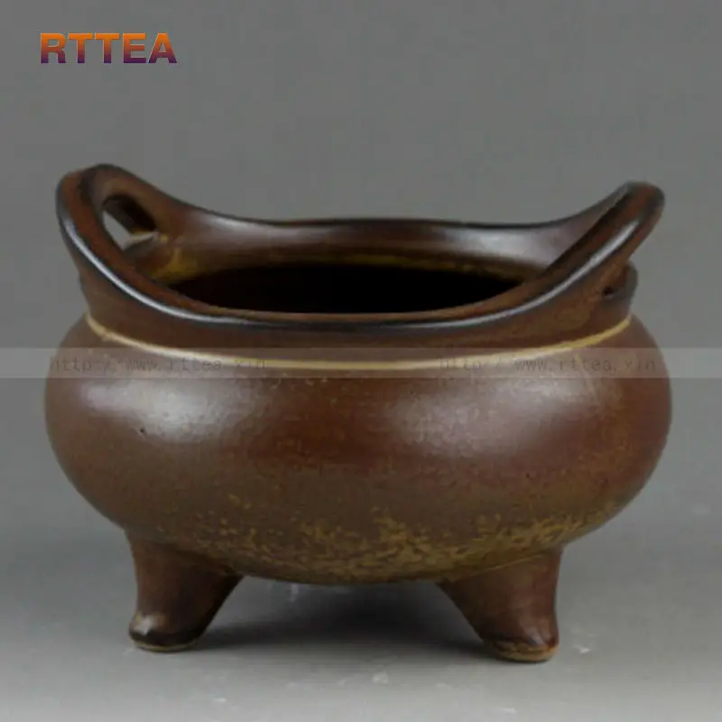 Color restoring ancient ways ceramic incense burner Smoked incense