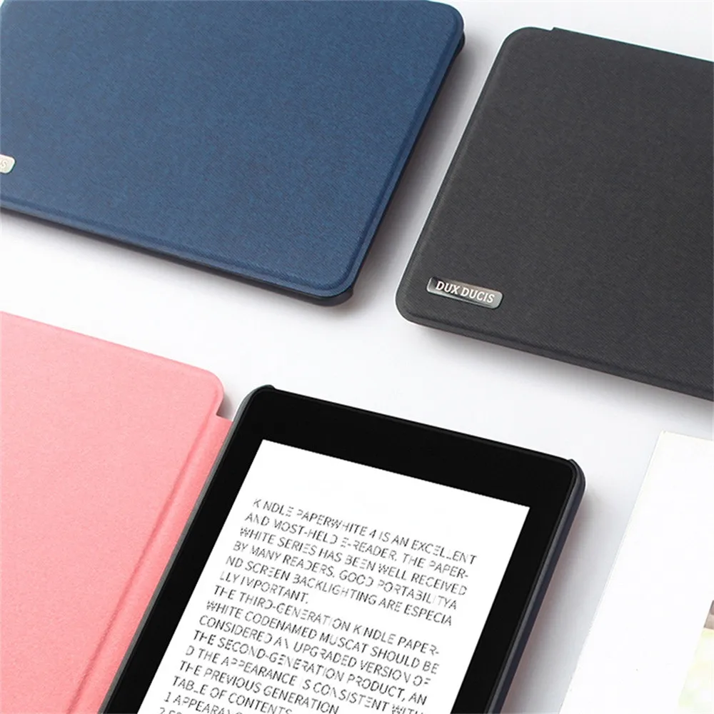 

tablet case 6 inch for paperwhite 10.Generation 2018 DUX DUCIS Smart Leather Magnetic Anti dirts fingerprints Case Cover z9