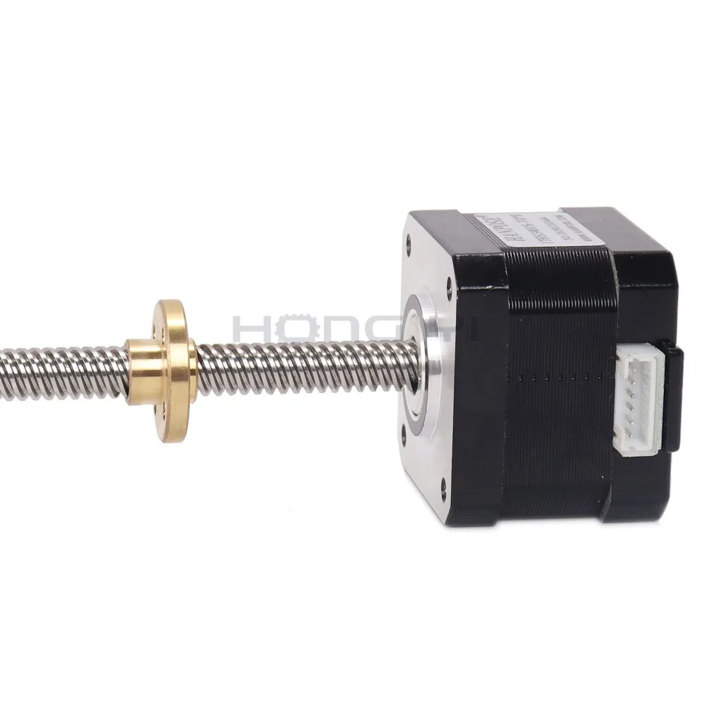 Motor para Impressora Chumbo Scerw 8mm 42 Stepper Motor 34 17hs3401s 42bygh 3d mm Nema17 50 Pcs t8 14 Renovação da Casa