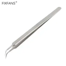 16 см длинный точный заостренный тонкий наконечник из Нержавеющей Стали Изогнутый зажим для пинцета плоскогубцы Электроника Мобильный телефон DIY ремонт ручные инструменты