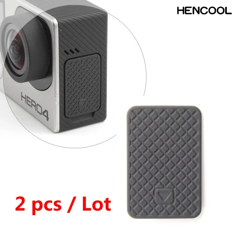 

For GoPro 2pcs/lot USB Side Door Protective Cover Replacement for Go Pro Hero 4 3+ 3 Black Silver Action Cam Accessories