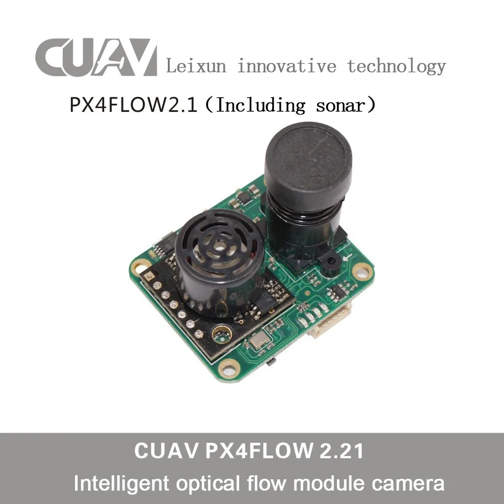 CUAV PX4FLOW 2,1 оптический датчик потока смарт-камера для PX4 PIXHAWK управления полетом без гидролокатора или с гидролокатором