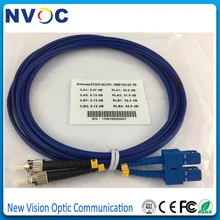 ST-SC 3 м волоконно-бронированный кабель Перемычка, одномодовый, дуплексный, ПВХ, ST/UPC-SC/UPC SM DX 3 мм бронированный волоконно-оптический патч-корд