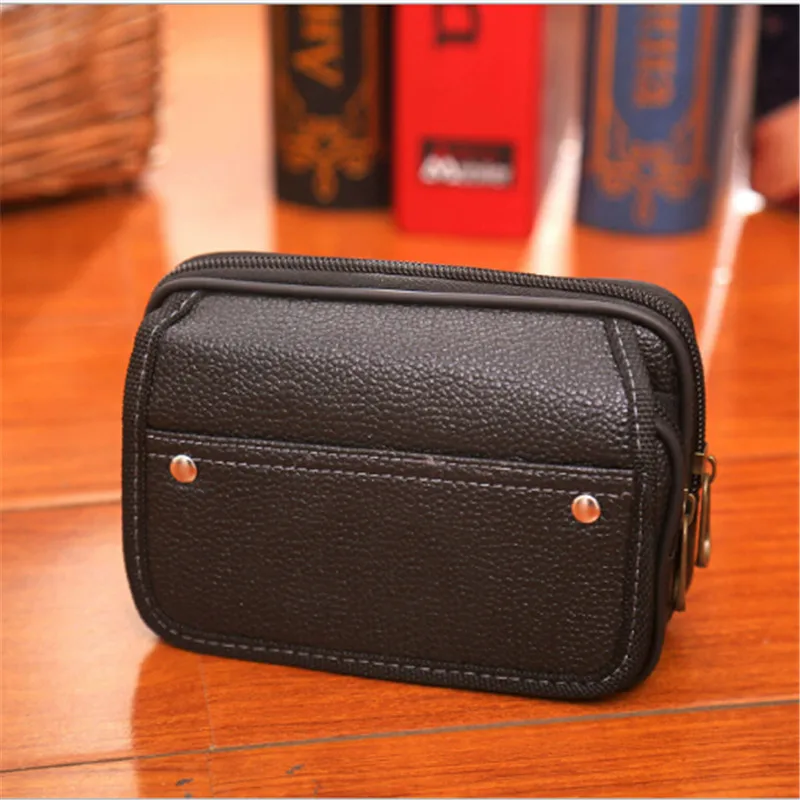 

LKEEP Mobile Phone Waist Pack Testificate Bag Coin Purse Strap Casual Mobile Phone Bag Waist Bag Belt Waist Pouch For Men