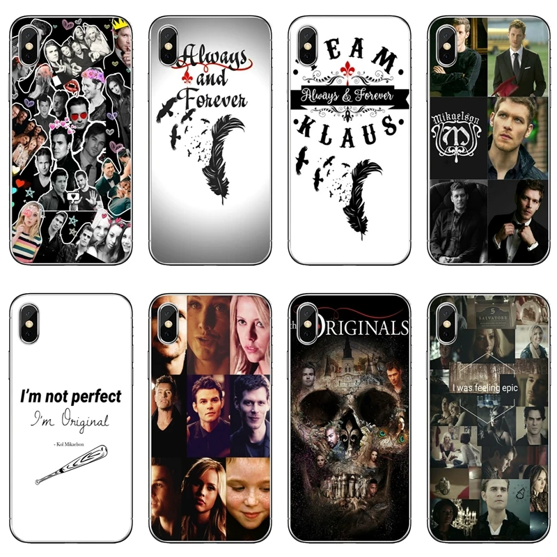 

Always and forever Elijah and klaus Soft phone cover case For Huawei Honor 4C 5A 5X 5C 6 Play 6X 6A 6C pro 7X 8 9 Lite V8 V10
