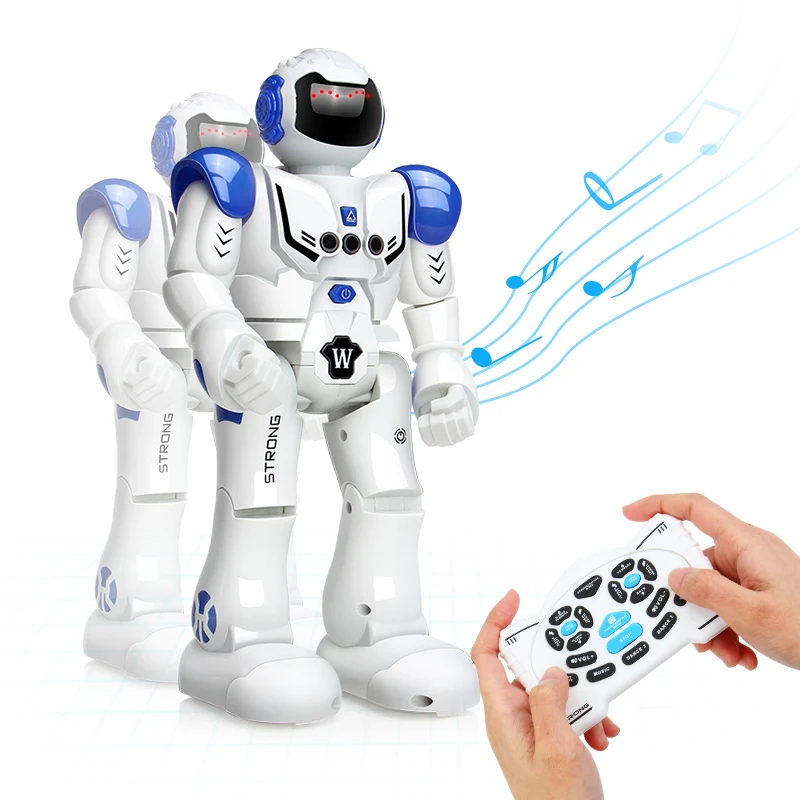 DODOELEPHANT Remote Control Robot Toy Smart Child RC Robot With Sing Dance Action Figure Toys For Boys Children Birthday Gift