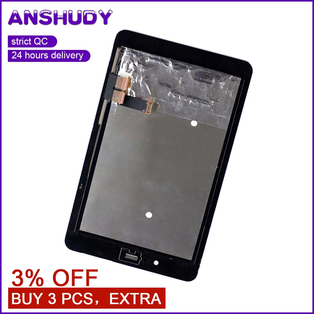 

Black For ASUS Fonepad ME371MG ME371 K004 Black Touch Screen Digitizer Sensor Glass Panel + LCD Display Panel Monitor Assembly
