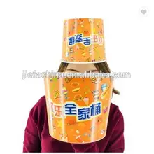 Большой размер Модная бумага для дизайна жареная курица попкорн ведра