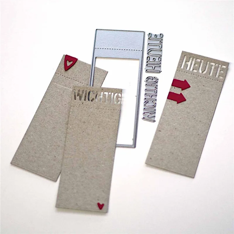 

Simple and Practical Label Rectangle Metal Cutting Dies for Scrapbooking New 2019 Die Cuts for Card Making Stitch Troqueles