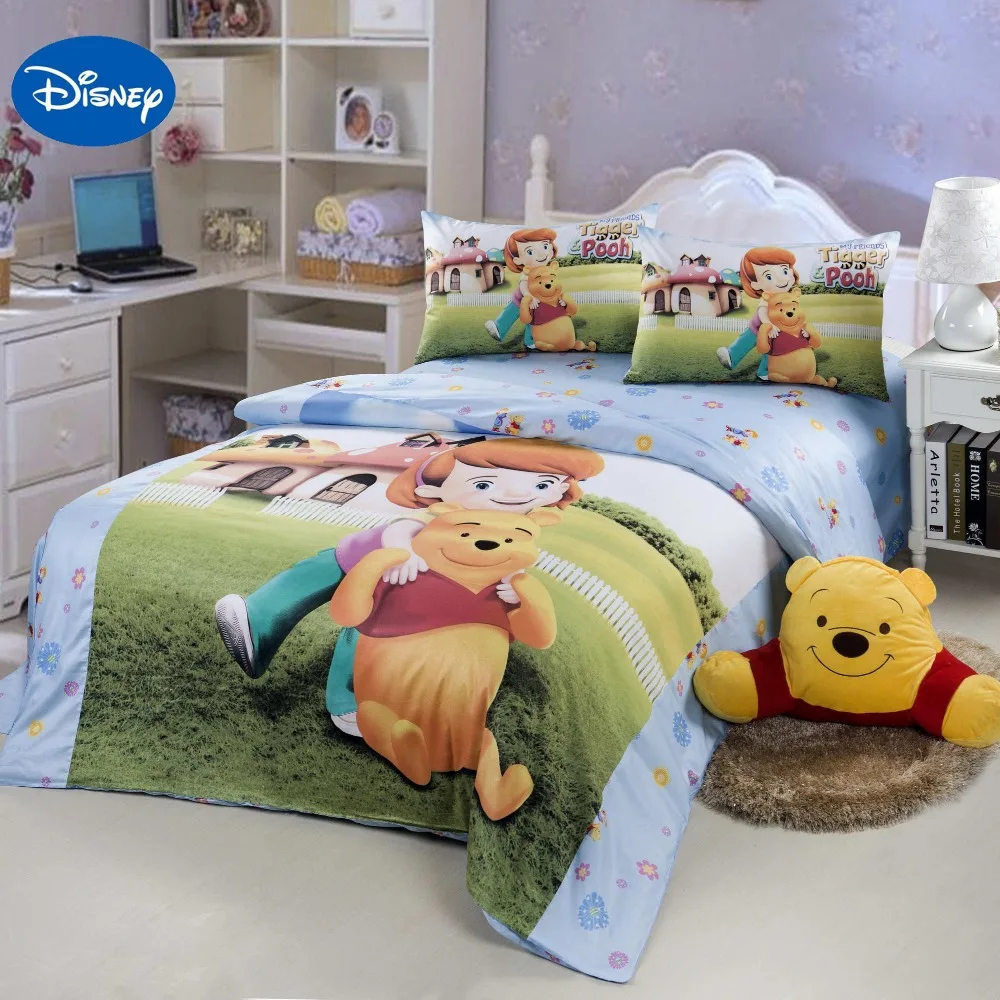 Disney Kartun Winnie The Pooh Tidur Set Untuk Anak Anak Gadis Disney Kartun Winnie The Pooh Tidur Set Untuk Anak Anak Gadis