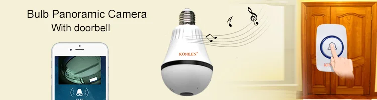 Bulb doorbell camera