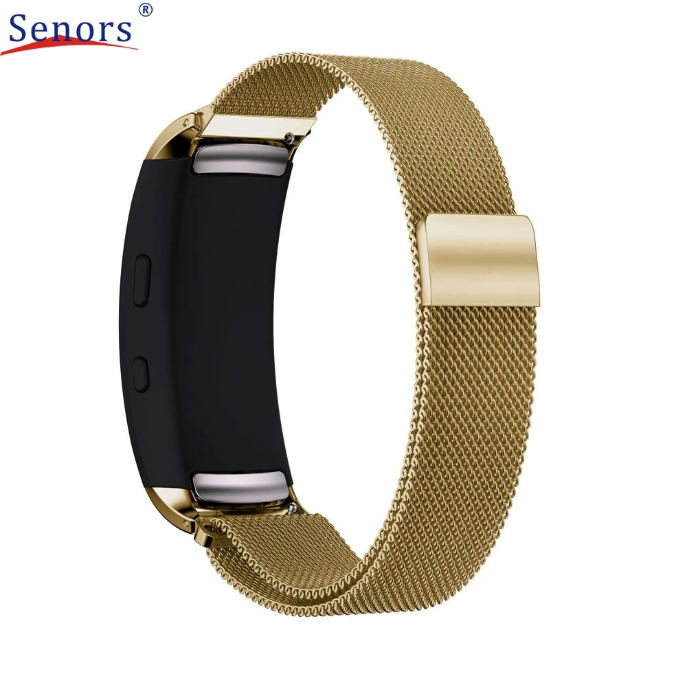 Superior Milanese Magnetic Loop Stainless Steel Band For Samsung Gear Fit 2 SM-R360 J6272