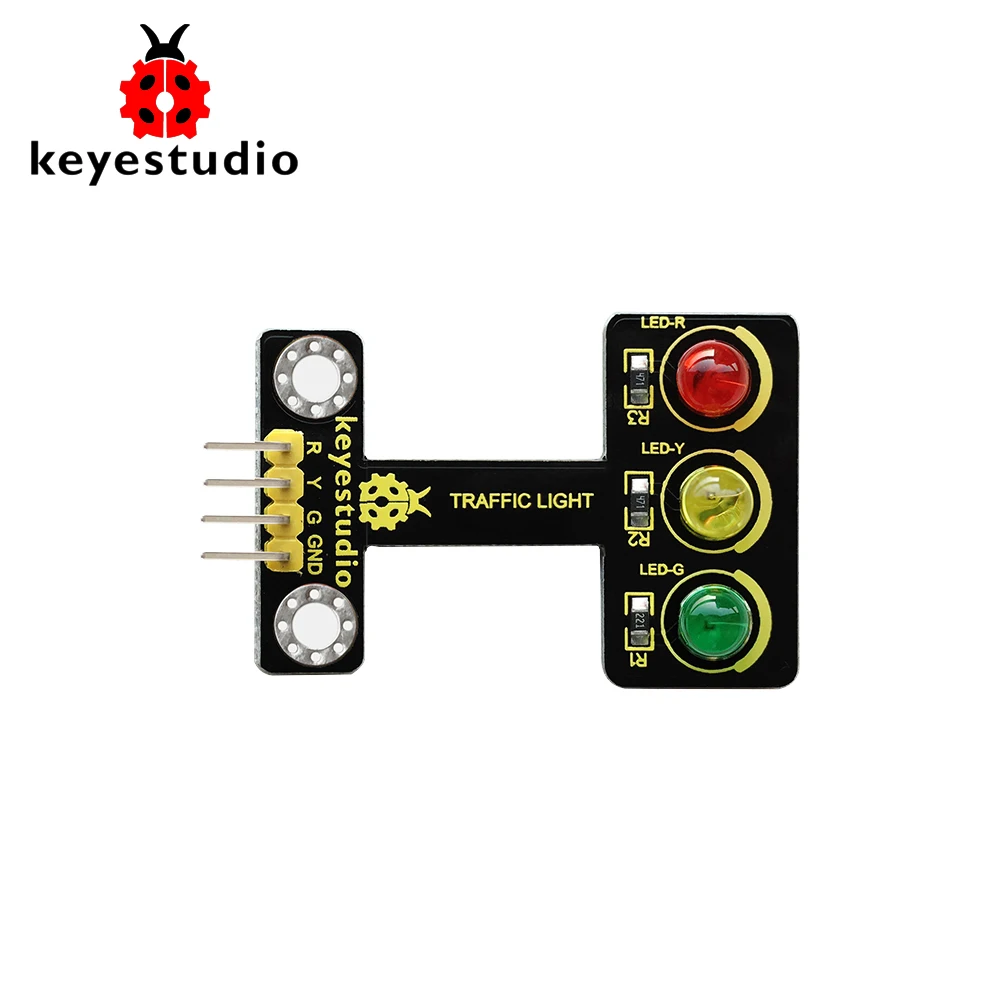 

Keyestudio Traffic Light Module (Black and Eco-friendly) For arduino