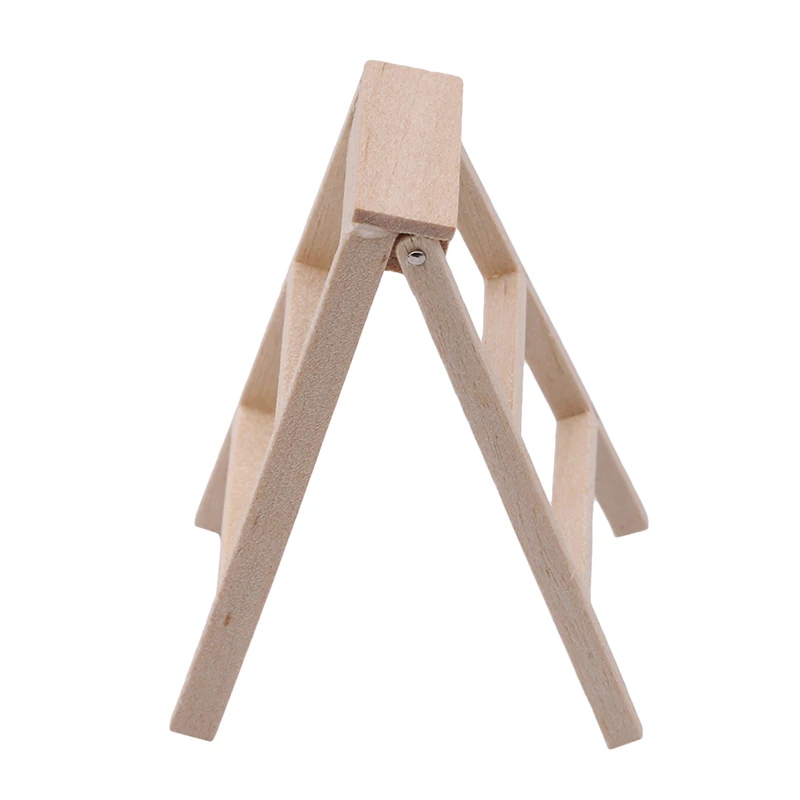 

Hot Selling Dollhouse Miniature Furniture Wooden Ladder toys for children