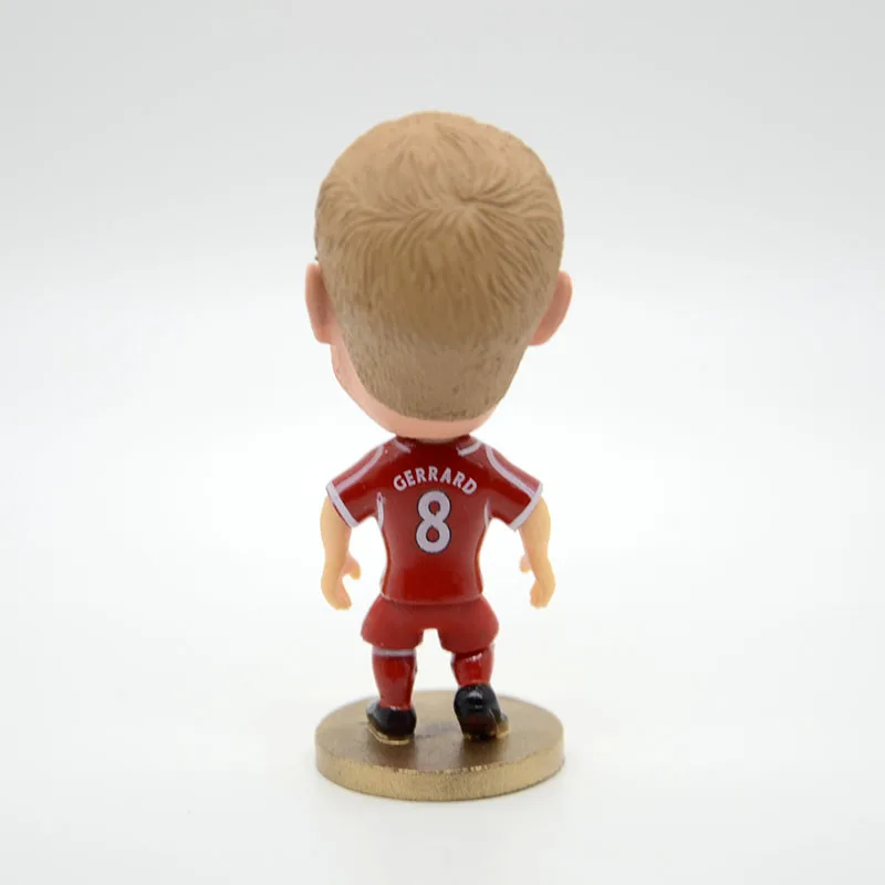 Soccerwe 2.5 بوصة جيرارد كرة القدم عمل أرقام PVC لاعب دمى ل LFC المشجعين تذكارية أفضل هدية لعيد الميلاد شحن مجاني